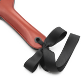 House Of Dasein 38.5Cm Brown Premium Pu Leather Equestrian Bat Horsewhips Paddle Paddles