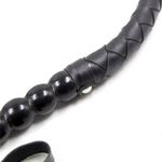 House Of Dasein 80Cm Crafts Bull Pu Leather Custom Horse Black Handle Wrist Strap Whips