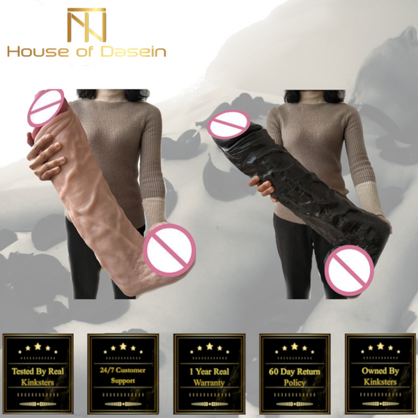 21.6 Inch Huge Thick Realistic Dildo Giant Big  And Balls Dong Large Realistic Dildos