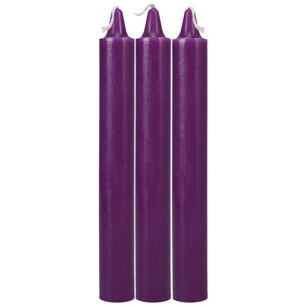 Japanese Drip Candles Purple 3 Pack Sensation Play