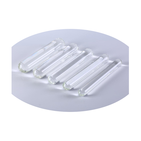 23Cm Glass Dildo  Anal Butt Plug Dong  Temperature Play Glass Dildos