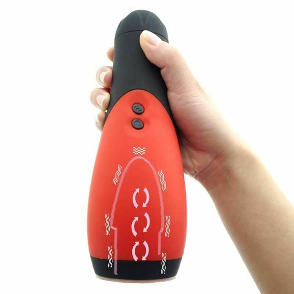 Vibrating Masturbator Trainer Realistic Oral Masturbators