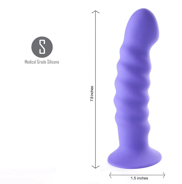 Maia Kendall Purple 20 Cm Dong Realistic Dildos