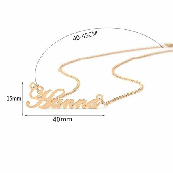 Personalized Word Necklace Custom Name Jewellery  Gift For Submissive  Jewellery