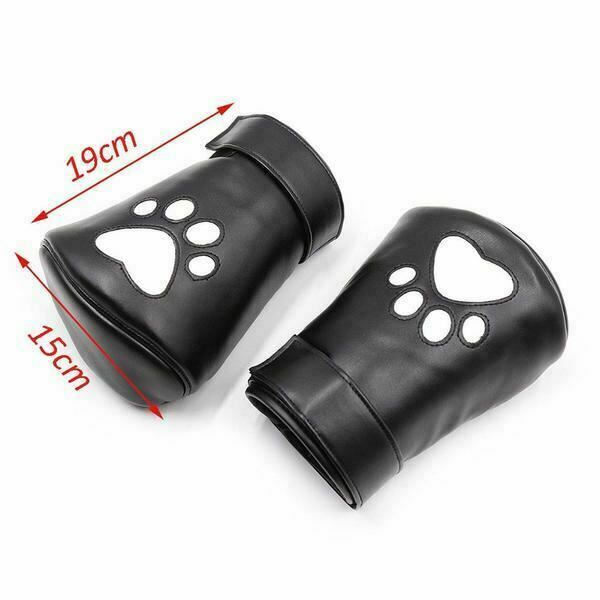 Puppy Mittens Dog Gloves Hand Fist  Pet Roleplay  Restraints Pet Play