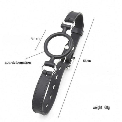 Ring Gag Open Mouth Face Deep Throat Slave Training   Restraints Gags