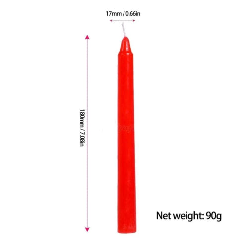 3Pcs Wax Candles Temperature Play  Kink Fetish Restraints Sensation Play