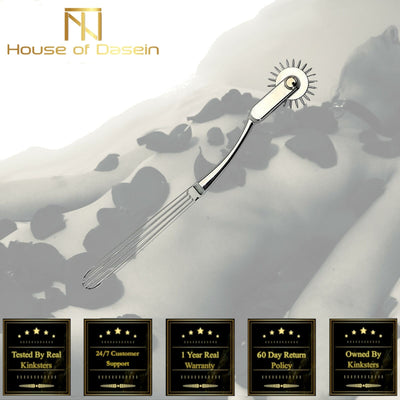 Spindle Nipple Roller Metal Wartenberg Wheel   Sensation Play