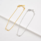 Bracelets Veile Studios Silver MultiAdjustable Buckle Zircon Bracelet Women Ladies Jewelry