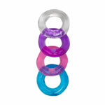 Silicone Cock Stretchy Reusable Penis Ring Ejaculation Delay