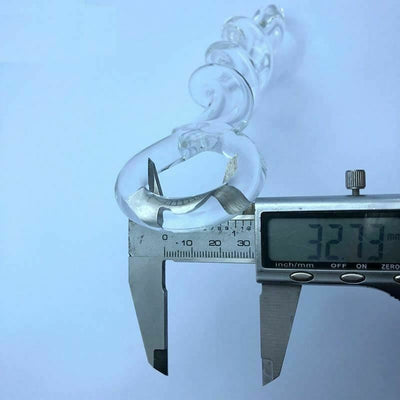 Pyrex Crystal Spiral Dildo Transparent Long Butt Plug Sex Toys Anal Fetish Glass Dildos