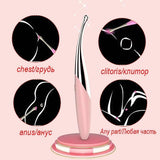 Pink Mini Vibrator G Spot Clitoris Stimulator Nipple Clitoral Massager Women
