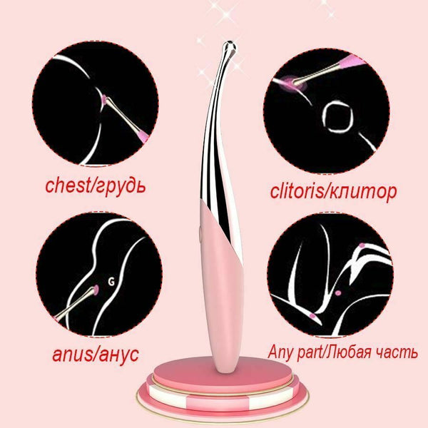 Pink Mini  G Spot Clitoris Stimulator Nipple Clitoral Massager Women Clitoral s