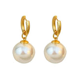 Earrings Veile Studios Retro Simple Pearl Girl High End Design Detachable European American Niche