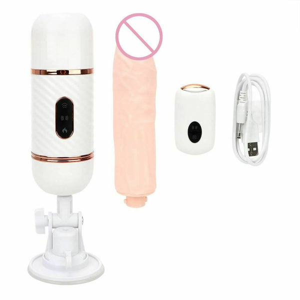 Wireless Sex Machine Automatic Heating Realistic Dildo  Masturbation Classic s