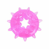 Silicone Cock Ring Snowflake Shape Black Blue Pink Purple Ejaculation Delay