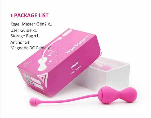 Magic Motion Bluetooth Control Kegel Balls  Vagina Tightening Training Kegel Exercisers