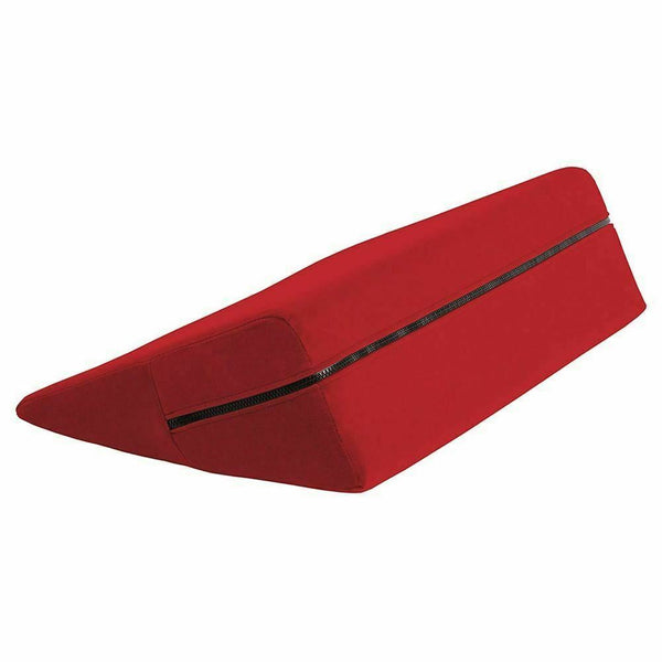Microfibre Red Wedge Sex Position Enhancer Supportive Pillow Cushion  Sex Pillows & Wedges