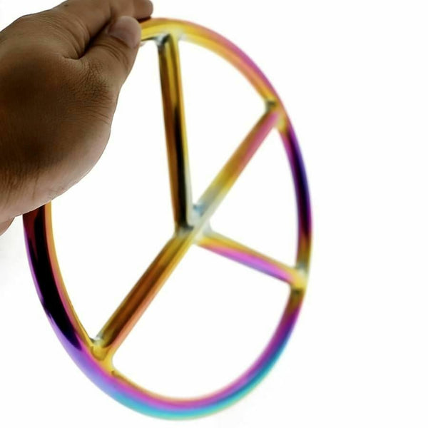 Rainbow Shibari Stainless Steel  Suspension Ring  Rope & Suspension