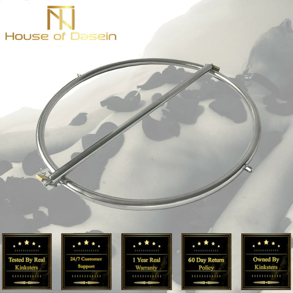 Stainless Steel  Ring Standing Walking Restraints  Kink Fetish Sex Furniture