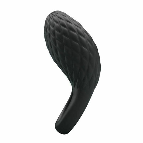 Cock Rings House Of Dasein Powerful Black Cock Vibrator Silicone Waterproof Rechargeable Penis Ring