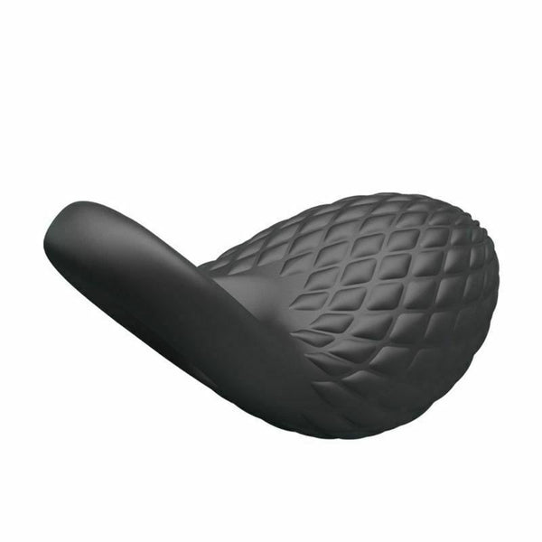 Powerful Black   Silicone Waterproof Rechargeable  Ring  Rings