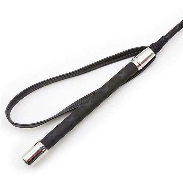 Black Riding Crop Red Heart Spanking Impact Play Fetish Sex Whip Crops