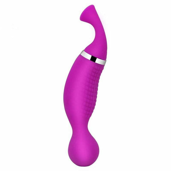 Sucking  Double Ended Nipple Clitoris Suction G Spot Vibrations Clitoral s