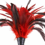 Red Feather Clit Tickler Bdsm Erotic Sensual Play Kink Fetish Couples