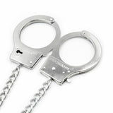 Metal Handcuffs Chain Anal Plug Bondage Restraints Kink Bdsm Fetish