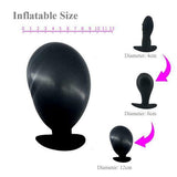Inflatable Penis Dildo Gag Dong Mouth Plug Bdsm Bondage Slave Restraints |Black