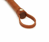 Brown Leather Flogger Erotic Toys Spanking Whip Bondage Bdsm Fetish