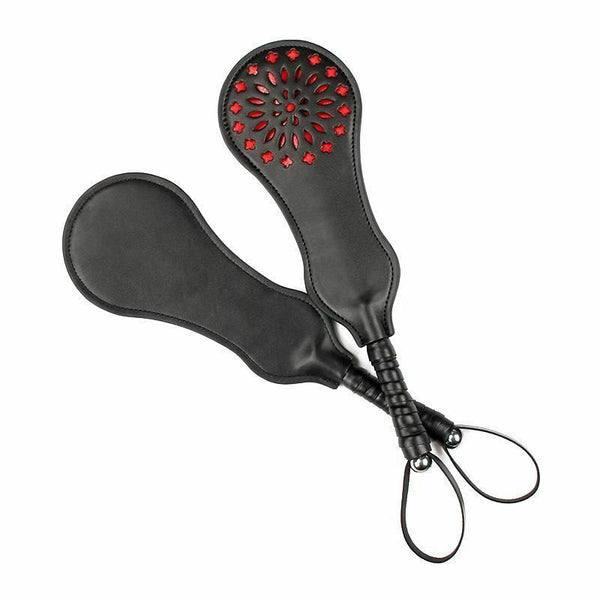 Black And Red Spanking Paddle Impact Toy Fetish  Sex Whip  Paddles