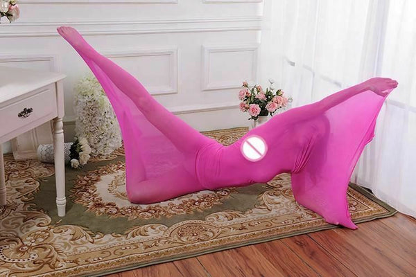 Pink Full Body Silk Stocking  Temptations Restraints  Other Erotic Clothing