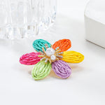 Veile Studios Women Ladies Party Accessories Flower Fashion Jewellery Earrings