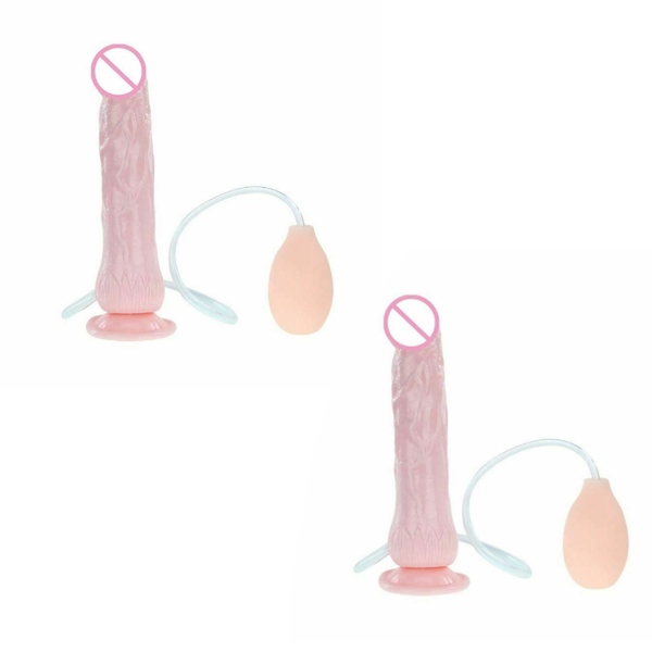 Squirting Realistic  Ejaculating Dildo Anal Plug  Kink Realistic Dildos