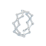 Rings Veile Studios Silver Charm New Line High Grade Rhythm Ring European American Fashion Style S925 Pure Jewelry