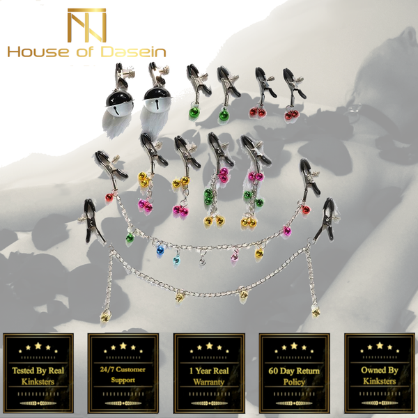 Christmas Bells Nipple Clamps Breast Clips   Restraints Nipple & Clitoral Toys