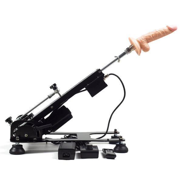 Quiet Powerful Automatic Thrusting Sex Machine Unisex Toy With Dildos Remote Control + Wire Sex Machines
