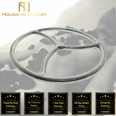 Triskele Shibari Ring Stainless Steel   Suspension Rope & Suspension