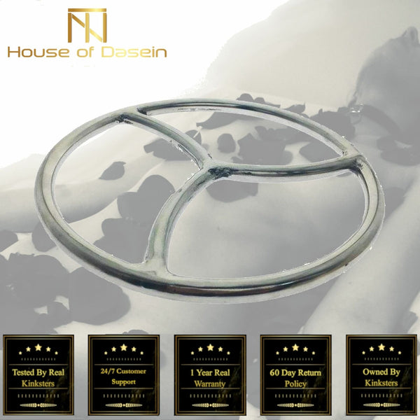 Triskele Shibari Ring Stainless Steel   Suspension Rope & Suspension