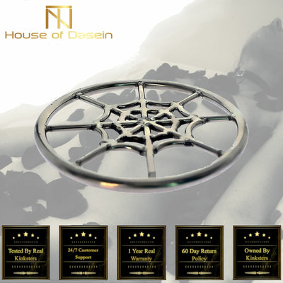 Spider Shibari Metal  Web Ring  Restraints Rope & Suspension