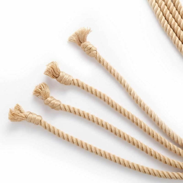 Handmade Shibari Rope Whip Soft Cotton Flogger Impact Toy Spanking Fetish Floggers