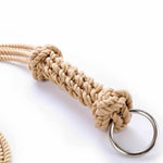 Bdsm Handmade Shibari Rope Whip Soft Cotton Flogger Impact Toy Spanking Fetish
