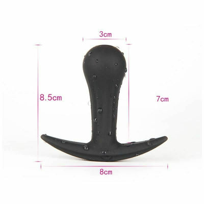 Inflatable Big Plug With Steel Beads Expandable Anal Dilator Non Vibrating Butt Plugs