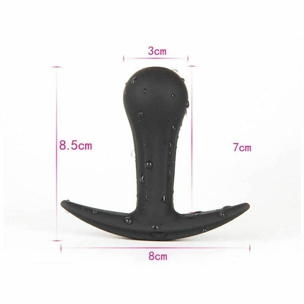 Inflatable Big Plug With Steel Beads Expandable Anal Dilator Non Vibrating Butt Plugs