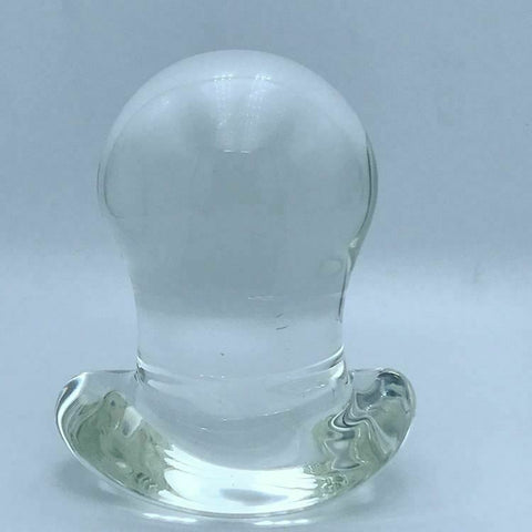 60Mm Large Crystal Anal Ball Dilator Butt Plug Glass Dildo