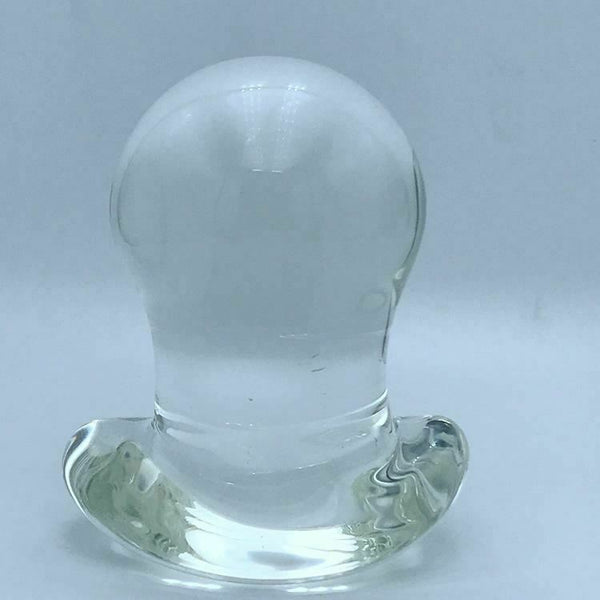 60Mm Large Crystal Anal Ball Dilator Butt Plug Glass Dildo Non Vibrating Butt Plugs