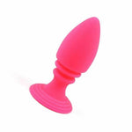 Trainer Silicone Butt Black Purple Pink Anal Plug