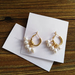 Earrings Veile Studios Pearl Tassel Simple Alloy Geometric Fashion Jewellery